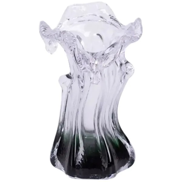 Фото - Ваза Yiwu Murano 15.5 см зеленый (HP-9-3)